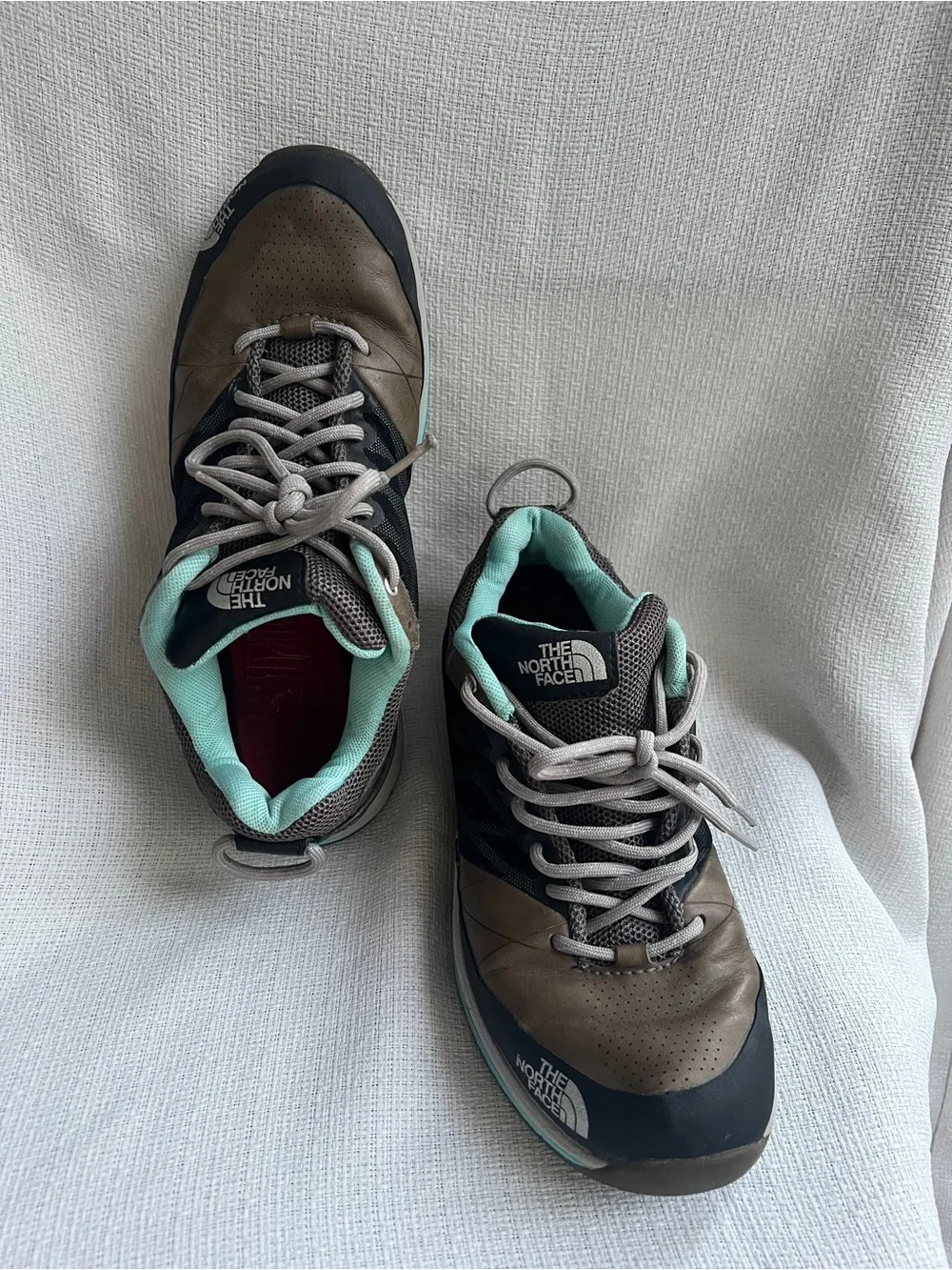 The North Face Women's Charcoal & Mint Trail Sneakers